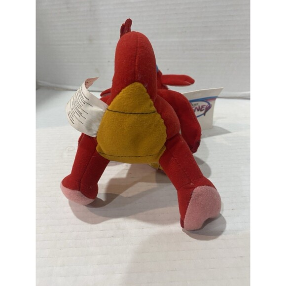 Disney Store Mulan Mushu Dragon Bean Bag Plush No Sound NWT Read - Picture 6 of 7